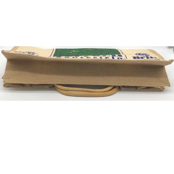 Cafe Britt of Costa Rica Burlap Tote Bag NWOT - Picture 2 of 6